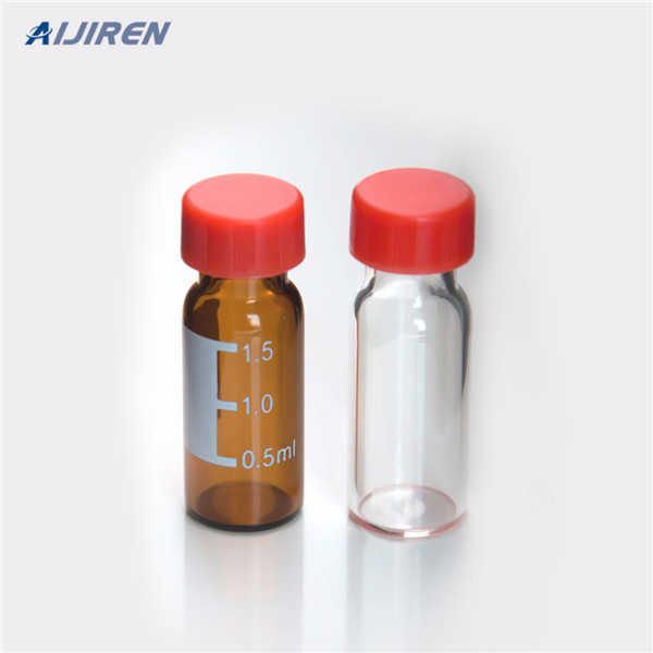 40% larger opening bonded cap-septa chromatography vials